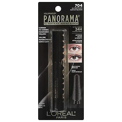 L'OREAL VOL PANORAMA MASC ALL NIGHT BLACK WSH 704