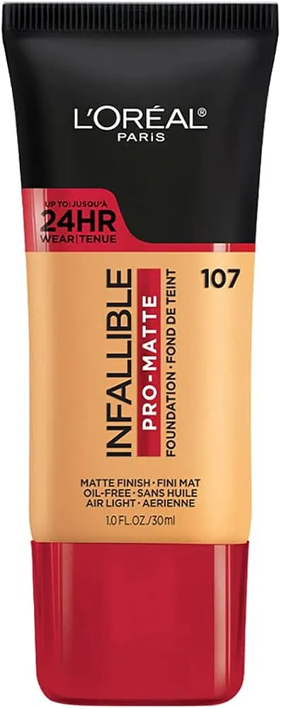 L'OREAL INFALIBLE MATTE 107 FRESH BEIGE 1oz